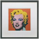 アンディ ウォーホール アートポスター Andy Warhol Shot Orange Marilyn1964 美工社 額付き ギフト インテリア 取寄品 シネ...