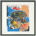 ジャン-ミシェル バスキア アートポスター Jean-Michel Basquiat Untitled (Skull) 1981 美工社 額付き ギフト インテ...