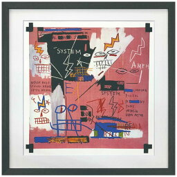 ジャン-ミシェル バスキア アートポスター Jean-Michel Basquiat Six Fifty 1982 美工社 額付き ギフト インテリア 取寄品 シネマコレクション