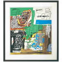 ジャン-ミシェル バスキア アートポスター Jean-Michel Basquiat Sienna1984 美工社 額付き ギフト インテリア 取寄品 シネマコ...
