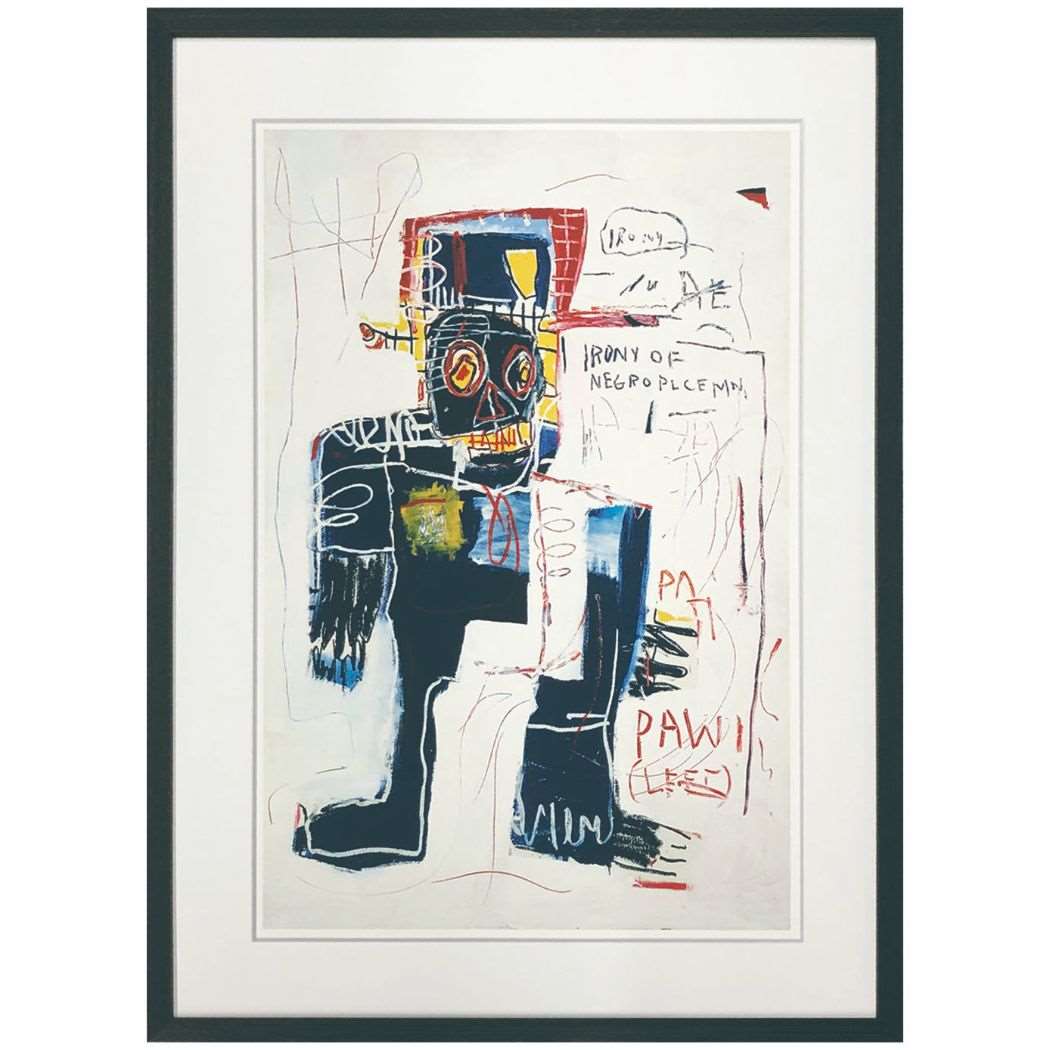 -ߥ Х ȥݥ Jean-Michel Basquiat Irony of Negro Policeman  դ ե ƥꥢ  ͥޥ쥯