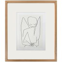 パウル クレー アートポスター Paul Klee Vergessilcher Engel1939 美工社 額付き ギフト インテリア 取寄品 シネマコレクショ...