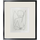 パウル クレー アートポスター Paul Klee Vergessilcher Engel1939 美工社 額付き ギフト インテリア 取寄品 シネマコレクショ...
