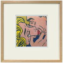 リキテンシュタイン アートポスター Roy Lichtenstein Kiss V 美工社 額付き ギフト インテリア 取寄品 シネマコレクション