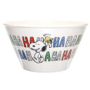 スヌーピー 深皿 ボウル HAHAHA &ウッドストック ピーナッツ 金正陶器 プレゼント ギフト キャラクター グッズ シネマコレクション