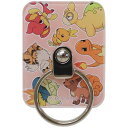 ポケットモンスター スマホアクセ マルチリング ほのおタイプ ポケモン グルマンディーズ スマホリング スマホスタンド キャラクター グッズ メール便可 シネマコレクション