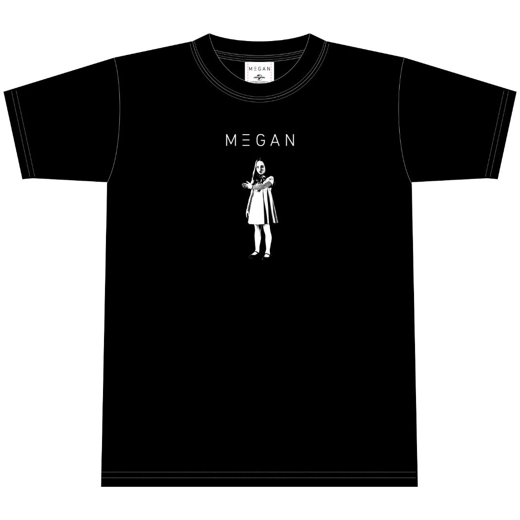 ミーガン Tシャツ T-SHIRTS 黒 Mサイズ Lサイズ インロック コレクション雑貨 プレゼント 映画キャラクター グッズ メール便可 シネマコレクション