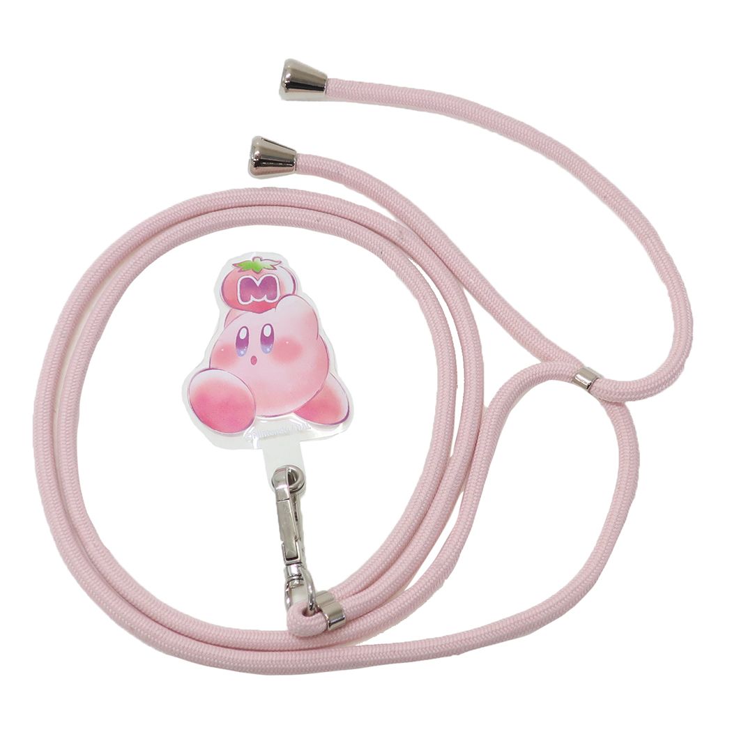 星のカービィ スマホアクセ スマートフォンストラップ マキシムトマト カミオジャパン ショルダーストラップ スマホショルダー キャラクター グッズ メール便可 シネマコレクションのサムネイル