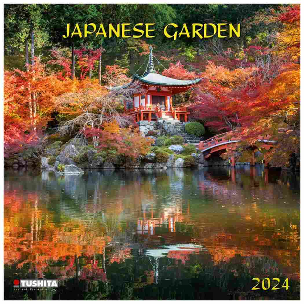 TUSHITA 2024 Calendar Ǌ|J_[2024N Japanese Garden ʐ^ i CeA ߘa6N Vl}RNV
