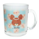くまのがっこう マグカップ ガラスマグカップ Flower Works かんむり 金正陶器 プレゼント 絵本キャラクター グッズ シネマコレクション