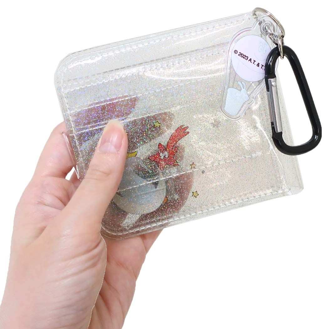 キャラクターのシネマコレクションのバーバパパ 定期入れ マルチパスケース クリア BARBAPAPA マリモクラフト ICカードケース キャラクター グッズ メール便可 シネマコレクション｜アングル2