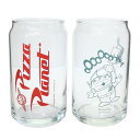 トイストーリー ガラスコップ ペア缶型グラス ピザプラネット ディズニー サンアート プレゼント ギフト キャラクター グッズ シネマコレクション