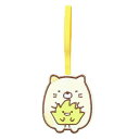 すみっコぐらし ネームタグ めくれるネームホルダー ねこ サンエックス エスケイジャパン 名前 名札 キャラクター グッズ メール便可 シネマコレクション