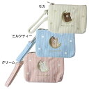 ほっこりモコモカ 小銭入れ&定期入れ デイリーポーチ リール付き クーリア パスケース コインケース ICカードケース グッズ メール便可 シネマコレクション