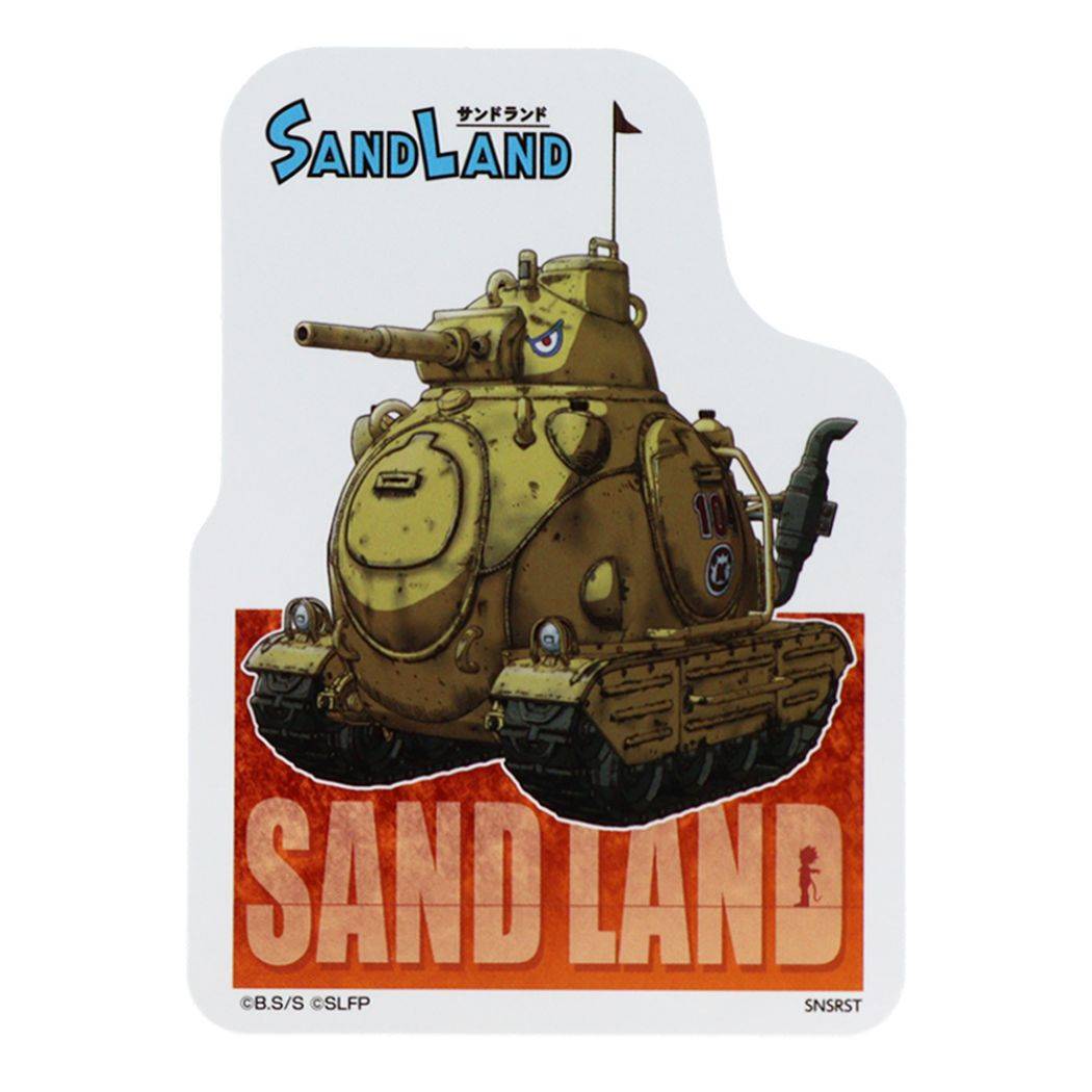 SAND LAND ステッカーキャラクター ステッカー B 鳥山明SAND LANDx雑貨 サンスター文具 新入学 新学期 シール類 グッズ メール便可 シネマコレクション