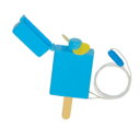 ガリガリ君 扇風機 パカッとせんぷうき ハンディファン 暑い ワンダーランド サマー用品 キャラクター グッズ シネマコレクション