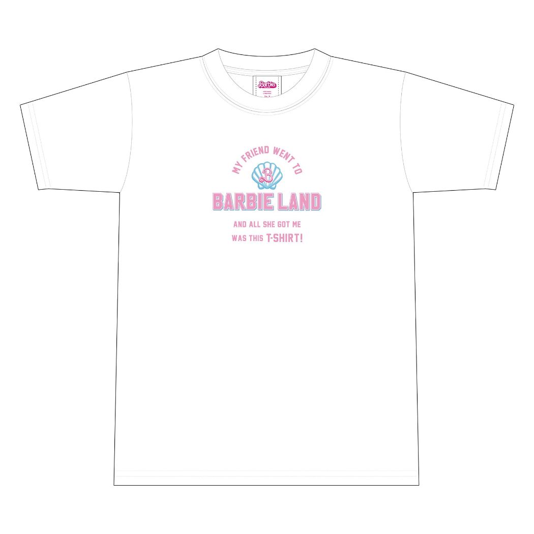 バービー Tシャツ T-SHIRTS Barbie インロック 半袖 キャラクター グッズ メール便可 シネマコレクション