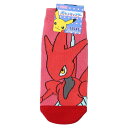 ポケットモンスター 女性用靴下 レディースソックス ハッサム バトル ポケモン スモールプラネット キャラックス 大人向け キャラクター グッズ メール便可 シ...