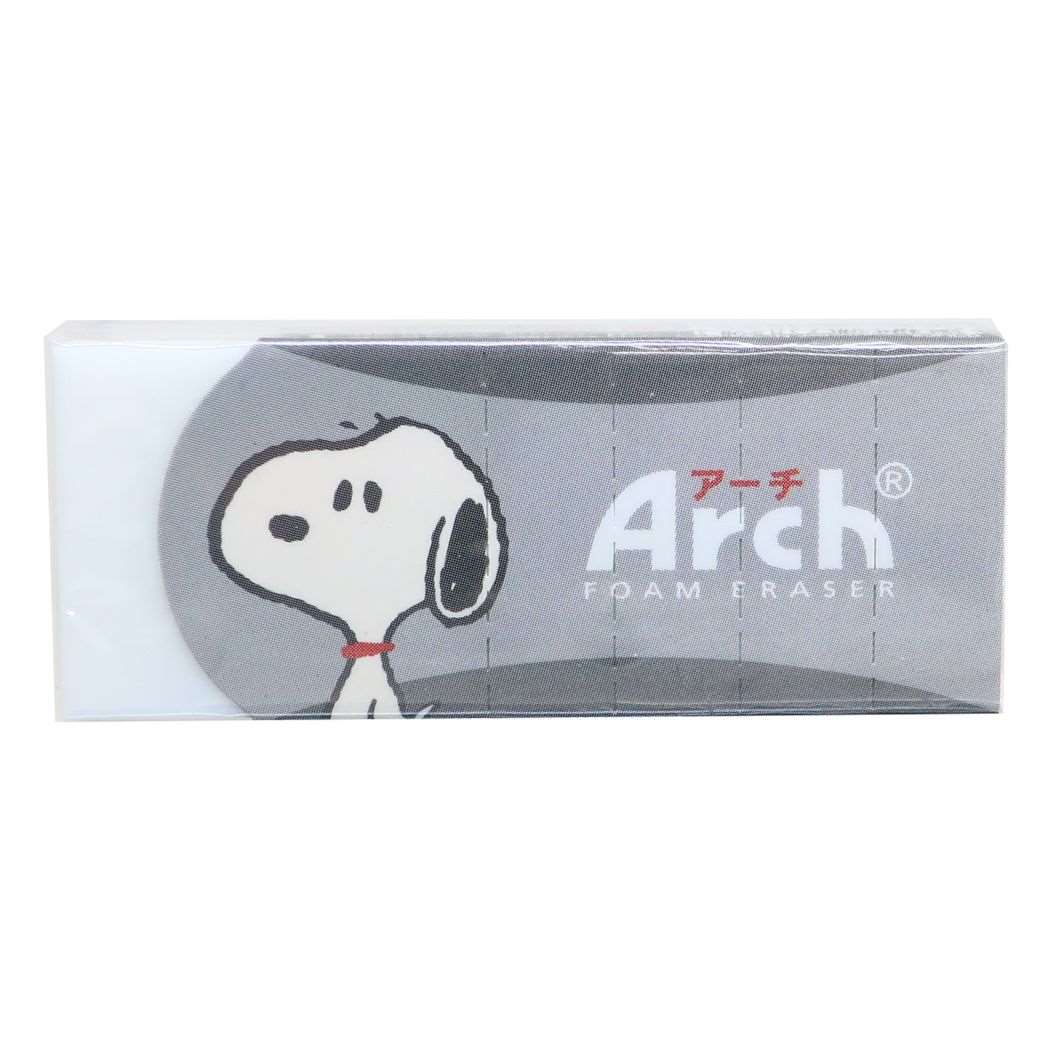 【最大1000円OFFクーポン！】Arch消しゴム 消しゴム スヌーピー フェイスアップ ピーナッツ カミオジャパン ケシゴム 新学期準備文具 小学生 中学生 かわいい メール便可