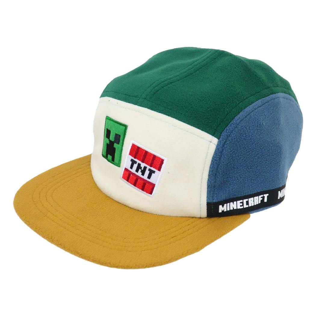 マインクラフト 帽子 KIDS ジェットキャップ アイボリー Minecraft カイタックファミリー プレゼント ゲームキャラクター グッズ シネマコレクション