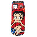 ベティ ブープ 女性用靴下 レディースソックス アメリカン BETTY BOOP ジェイズプランニング ギフト キャラクター グッズ メール便可 シネマコレクション