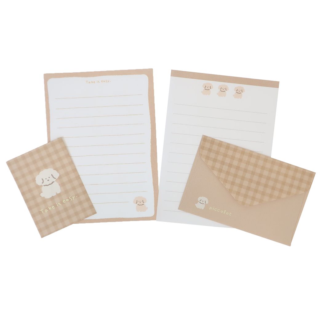 【12月は毎日ポイント10倍!】ピッコロット 手紙セット ミニサイズレター といぷー クーリア 手渡し手紙セット ミニ封筒&ミニ便箋 グッズ メール便可 シネマ...