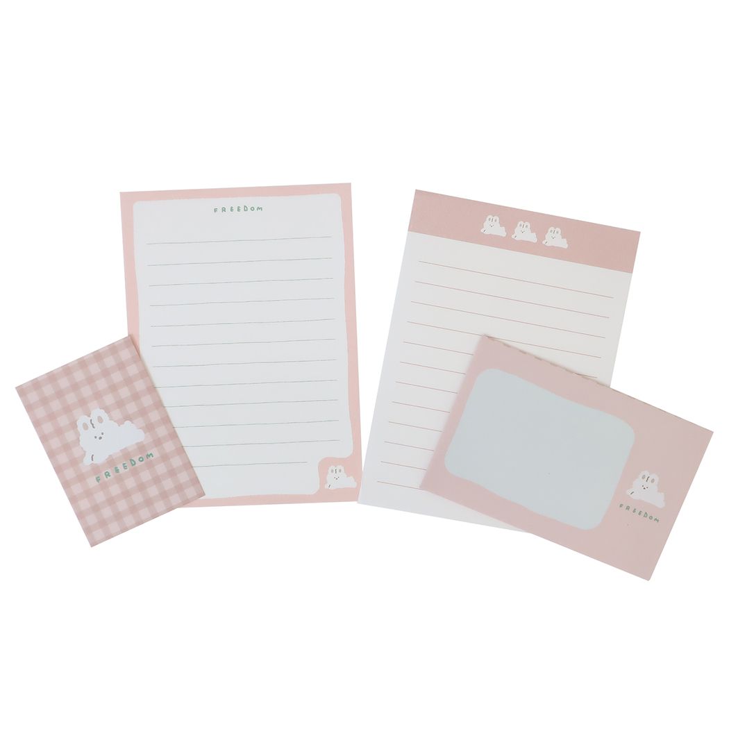 【12月は毎日ポイント10倍!】ピッコロット 手紙セット ミニサイズレター うさぎ クーリア 手渡し手紙セット ミニ封筒&ミニ便箋 グッズ メール便可 シネマコ...