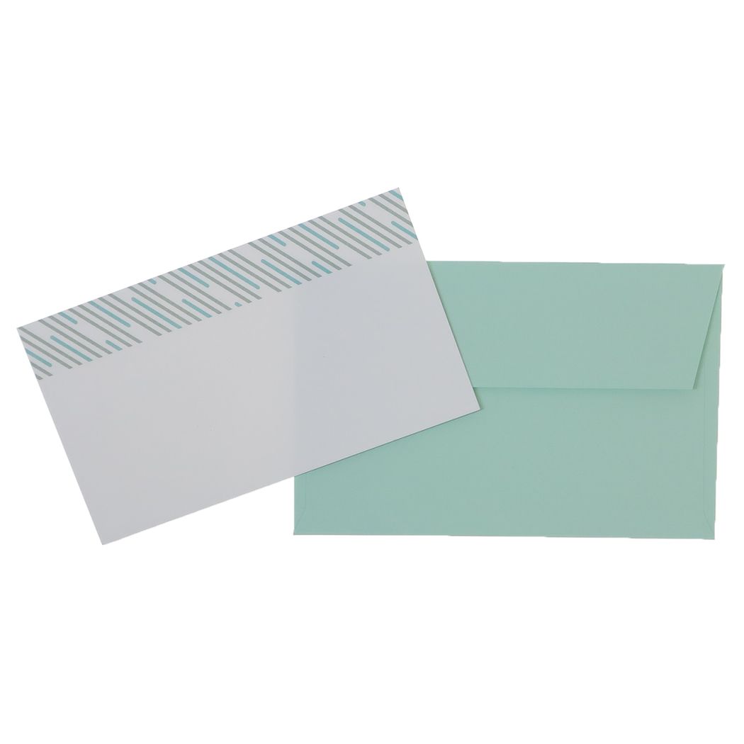 【12月は毎日ポイント10倍!】グリーティングカード ミニカードセット 木賊縞 Green Flash メッセージカード ミニカード&ミニ封筒 グッズ メール便...