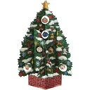CHRISTMAS グリーティングカード クリスマスカード jx58-3 オーナメントが揺れるツリー サンリオ プレゼント Xmasカード グッズ メール便可 ...