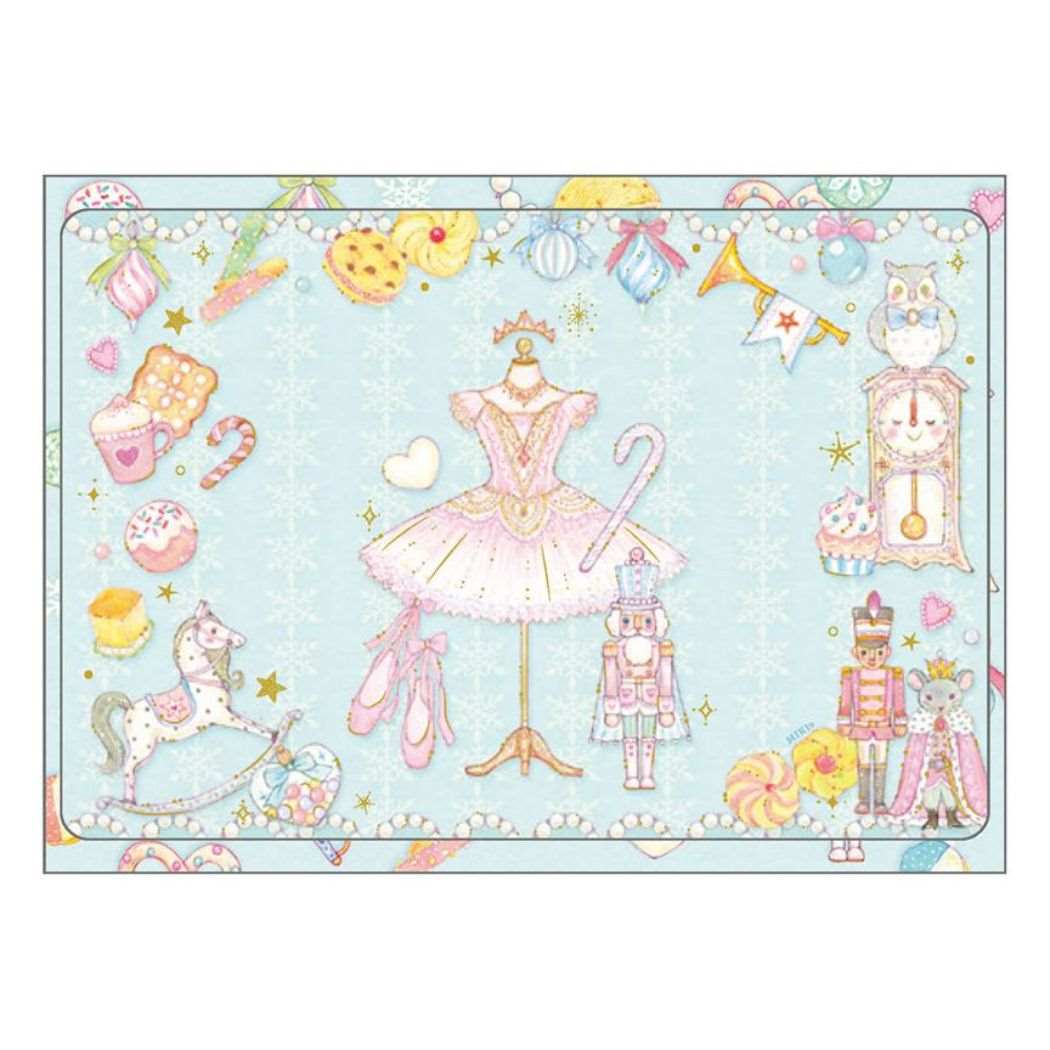 【12月は毎日ポイント10倍!】たけいみき 手紙セット ミニレターセット くるみ割り人形 クローズピン ミニ便箋&ミニ封筒 ガーリーイラスト グッズ メール便可...