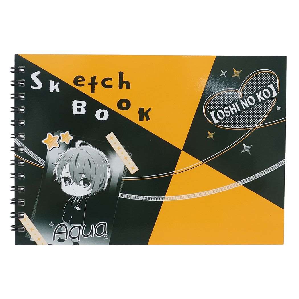 推しの子 お絵かき帳 図案スケッチブック アクア ヒサゴ お絵かきノート アニメキャラクター グッズ シネマコレクションのサムネイル