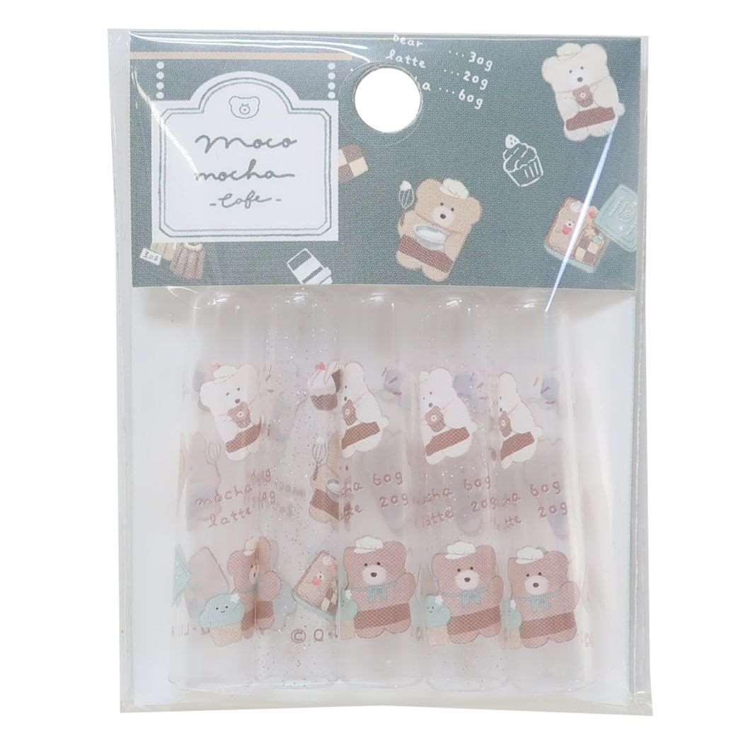 【12月は毎日ポイント10倍!】ほっこりモコモカ 鉛筆キャップ えんぴつカバー5本セット ウェルカム クーリア 新学期準備文具 かわいい グッズ メール便可 シ...