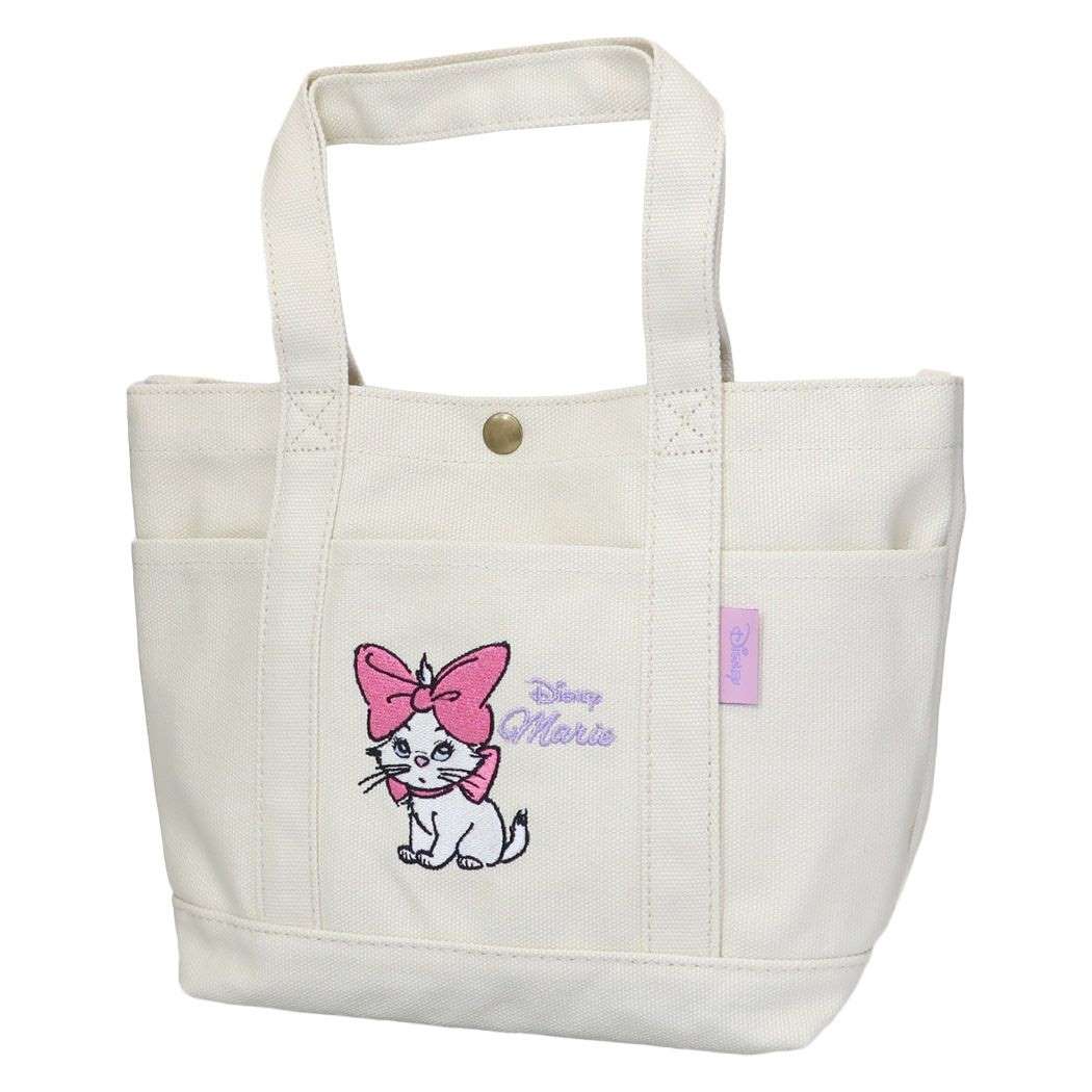 おしゃれキャット マリー ランチバッグ ヘビーウェイトミニバッグ ディズニー スモールプラネット ミニトート お弁当かばん キャラクター グッズ メール便可 シネマコレクションのサムネイル