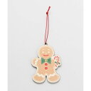 装飾品 クリスマスウッドオーナメント GINGERBREAD 北欧 アミナコレクション ヨーロッパ雑貨 インテリア グッズ メール便可 シネマコレクション