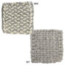 鍋用品 鍋敷き ニットスクエア ホワイト グレー 丸眞 キッチン用品 ギフト雑貨 グッズ メール便可 シネマコレクション