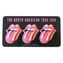 ローリングストーンズ ダイカットシール キャラクターステッカー TOUR 1989 スモールプラネット ダイカットビニールステッカー デコシール 耐水性 グッズ メール便可 シネマコレクション