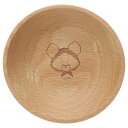 くまのがっこう 豆皿 木製小皿 アップルガール ジャッキー ヤクセル 天然木 醤油皿 絵本キャラクター グッズ メール便可 シネマコレクション