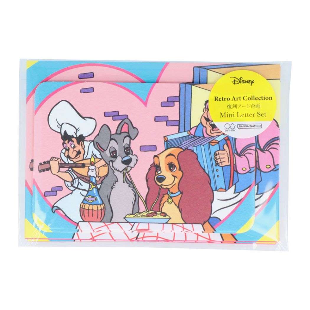 【12月は毎日ポイント10倍!】ディズニークラシック レターセット/お手紙セット ミニレターセット レトロ ディナー ディズニー サンスター文具 おしゃれ キャ...