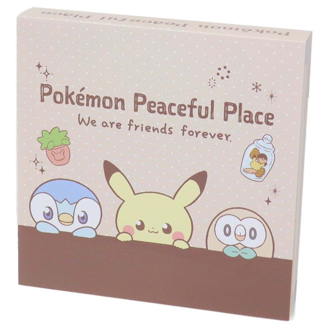ポケットモンスター メモ帳 スクエアメモ A ポケピース ポケモン マリモクラフト 新学期準備文具 キャラクター グッズ メール便可 シネマコレクションのサムネイル