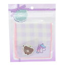 タオルセット ポケットミニタオル&シールセット ユニコーン ミントイン ギフト かわいい グッズ メール便可 シネマコレクション