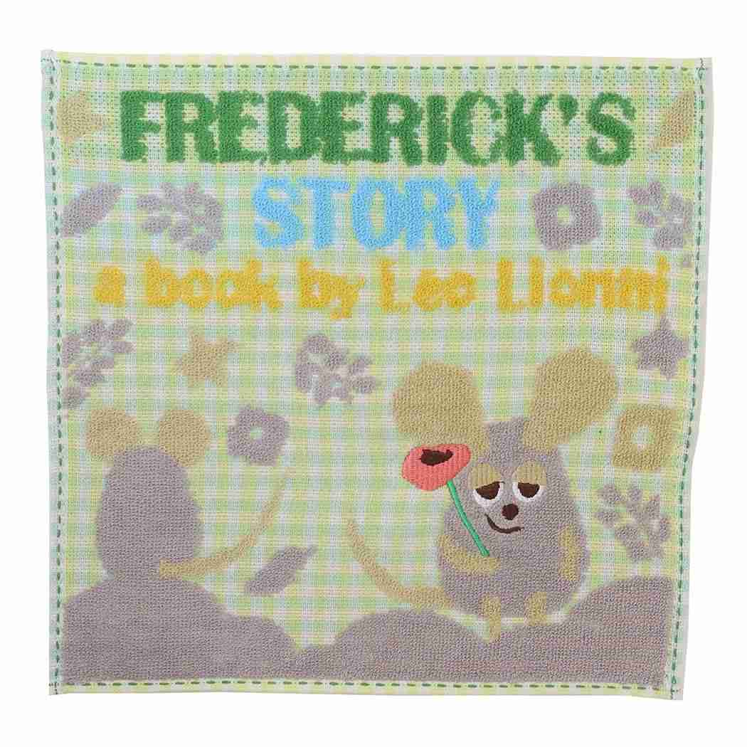 レオレオニ ミニタオル ジャガードタオル フレデリック ライフ 林タオル 汗拭きタオル 絵本キャラクター グッズ メール便可 シネマコレクション