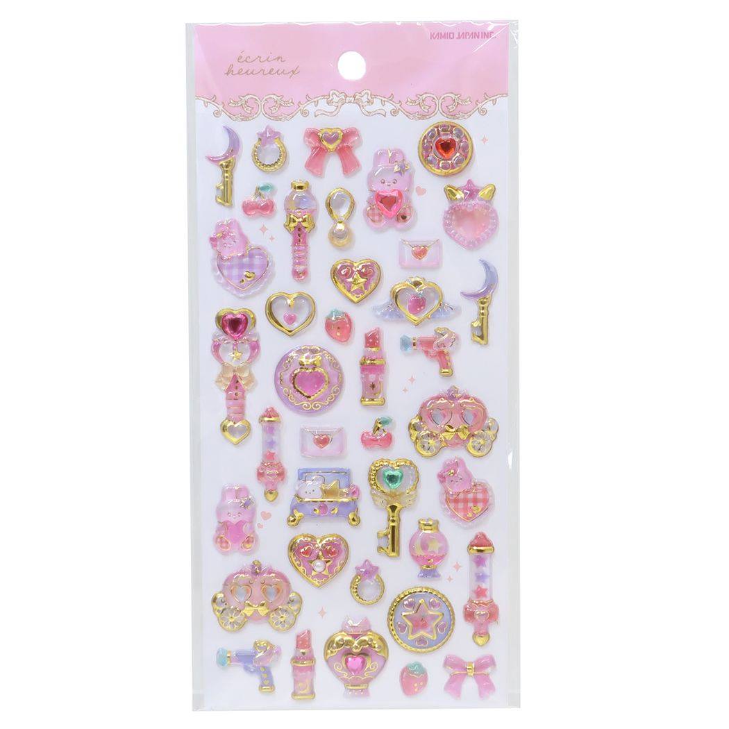 フレークシール エクランウルーシール 魔法少女 カミオジャパン デコシール かわいい グッズ メール便可 シネマコレクションのサムネイル