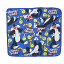 ルーニーテューンズ ハンドタオル レインタオルS ルーニーパターン LOONEY TUNES 丸眞 ゴルフ雑貨 キャラクター グッズ メール便可 シネマコレクシ...