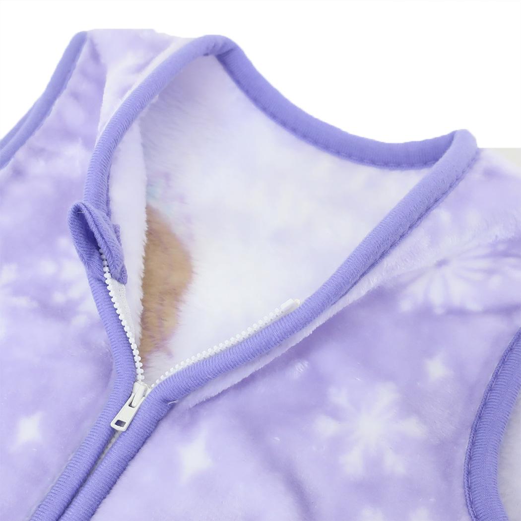 アナと雪の女王 子供用 防寒 寝具 ミニスリーパー スノーフレークパープル ディズニー 丸眞 ウォーマー雑貨 キャラクター グッズ シネマコレクション