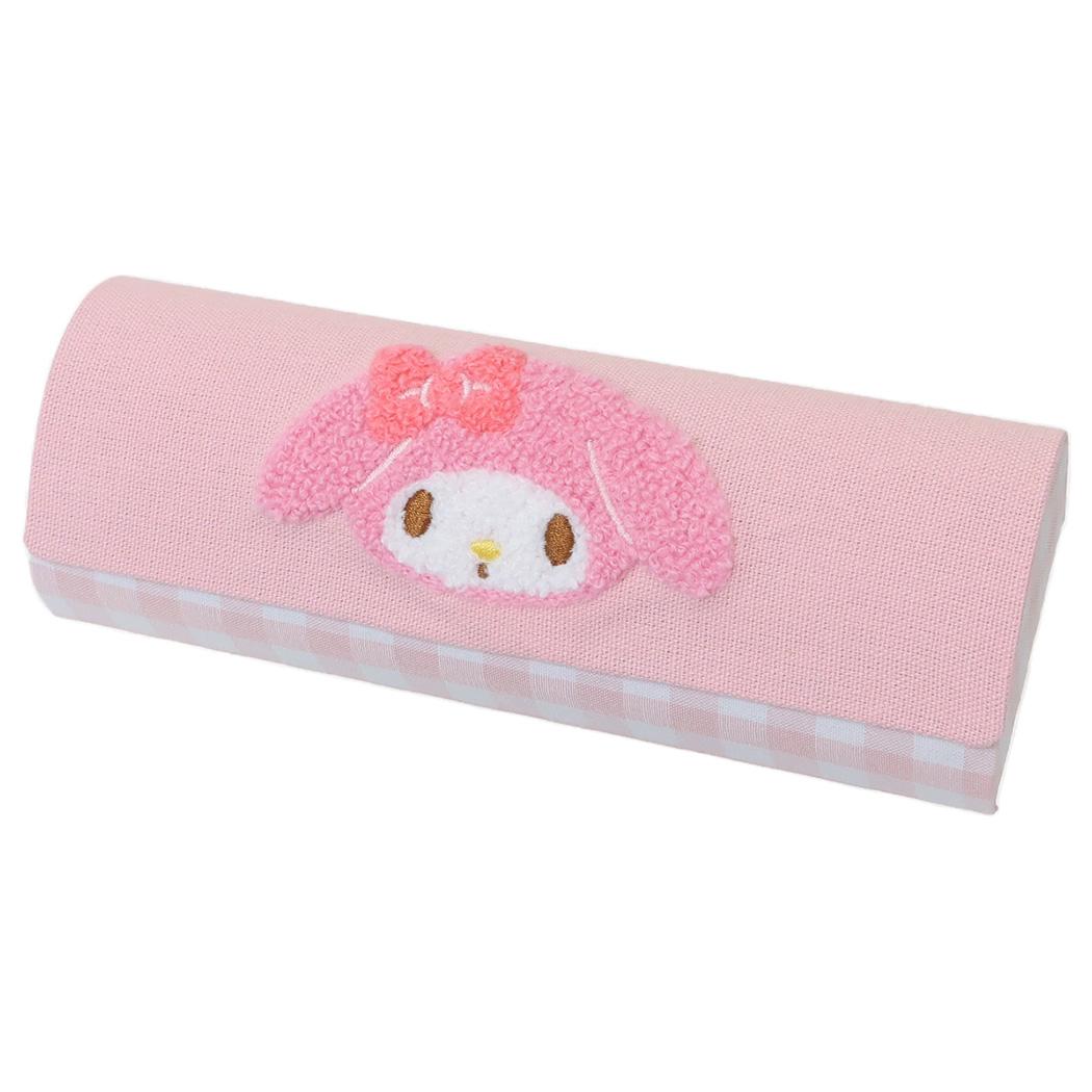 マイメロディ 眼鏡ケース メガネケース ギンガム サガラ サンリオ ナカジマ ハードタイプ キャラクター グッズ シネマコレクション