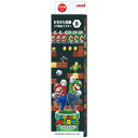 スーパーマリオ 鉛筆 六角軸えんぴつ12本セットB uni 新入学 nintendo 三菱鉛筆 小学生 新学期 書きやすい キャラクター グッズ メール便可 シ...