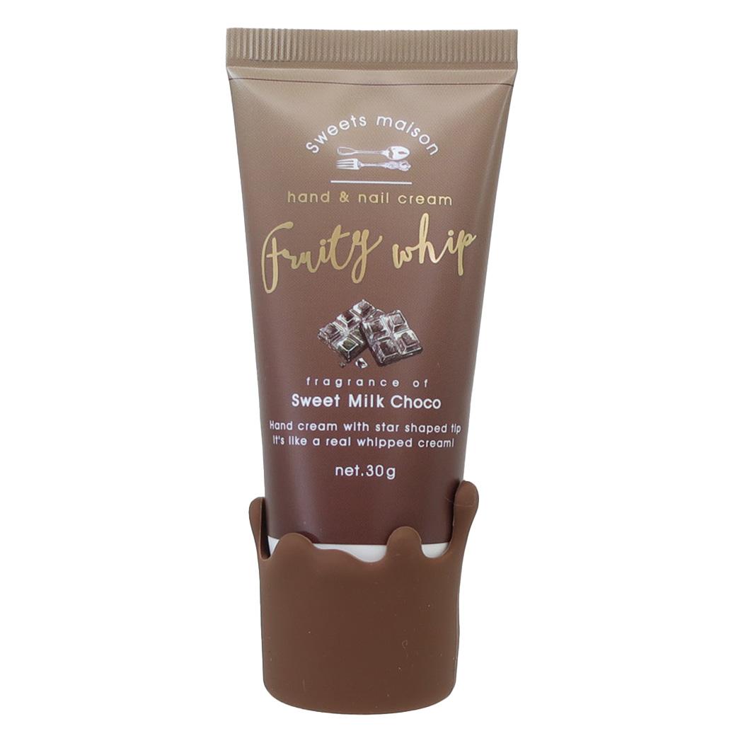 sweets maison スウィーツメゾン コスメ雑貨 Fruity whip hand＆nail cream Sweet Milk Choco ノルコーポレーション ネイルクリーム おしゃれ グッズ シネマコレクション