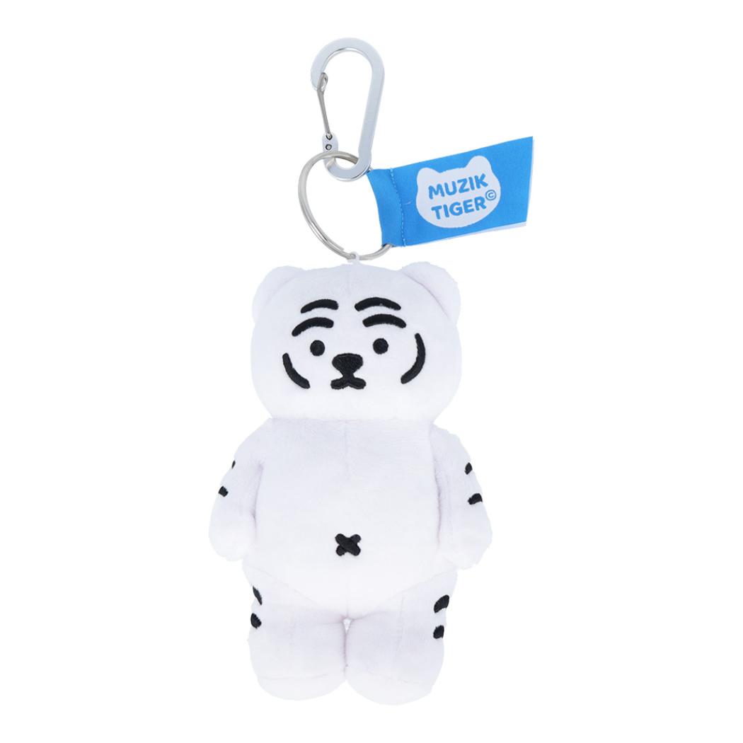 MUZIK TIGER ムジークタイガー キーリング カラビナ付キーホルダー B サンスター文具 韓国 かわいい キャラクター グッズ シネマコレクションのサムネイル