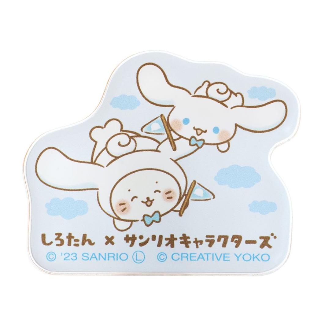 【12月は毎日ポイント10倍!】サンリオキャラクターズ クリップ アクリルクリップ シロタン シナモンロール A サンリオ エムプラン かわいい キャラクター ...