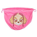 パウパトロール 巾着袋 のびる巾着 きんちゃくポーチ スカイ エスケイジャパン 小物入れ アニメキャラクター グッズ メール便可 シネマコレクション